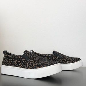 MNG leopard platform sneakers.  Size 36.  Leopard.